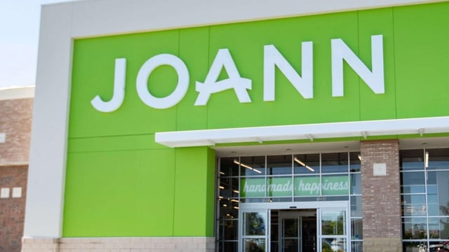 Joann, a long-standing craft retailer, will close all stores by May 31 following bankruptcy. 