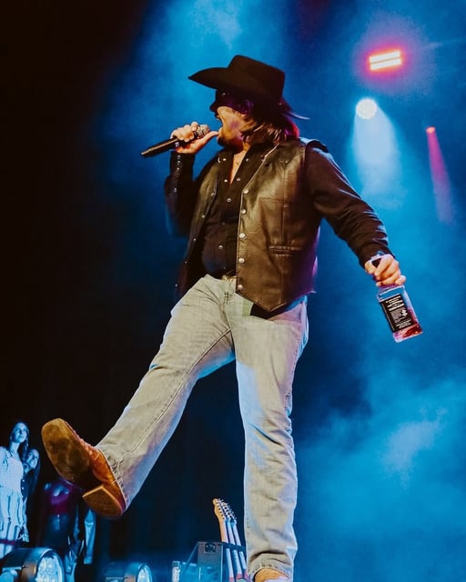 Gavin Adcock performs at Nashville's The Pinnacle, May 16, 2025.