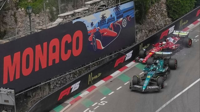 Monaco GP Charles Leclerc Lance Stroll | Image: AP