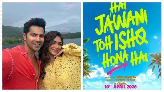 Varun Dhawan, Mrunal Thakur and Pooja Hegde comedy caper will entertain the audience on April 10, 2026.
