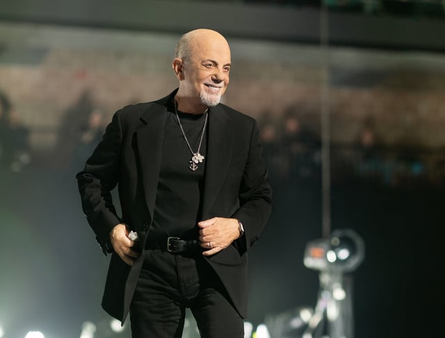 Billy Joel performs at Mohegan Sun Arena on February 22, 2025 in Uncasville, Connecticut.