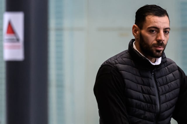 Imad O.B., surnommé «Imadtintin», avant de comparaître, début janvier, devant le tribunal correctionnel de Grenoble.