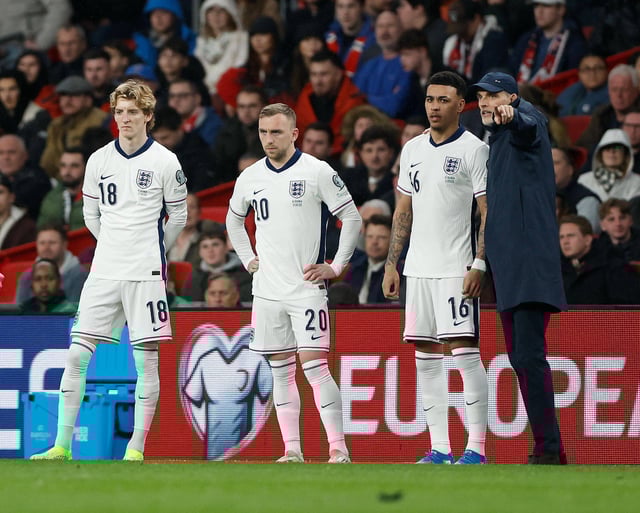 Thomas Tuchel beim 2:0-Erfolg der Engländer gegen Albanien