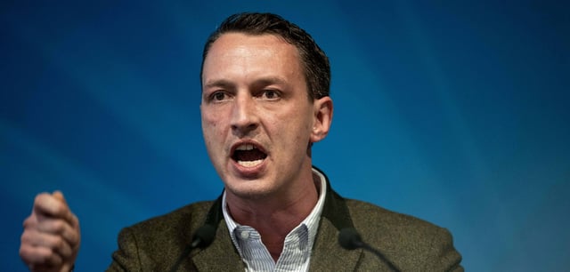 Soll gegenüber Vertrauten sein rechtsextremes Weltbild propagiert haben: Matthias Helferich