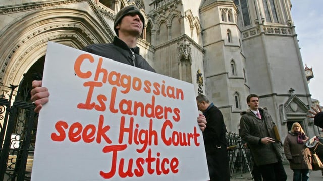 Campaigners say they were not consulted over the treaty to cede sovereignty of the Chagos Islands