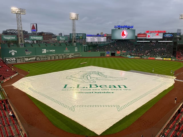 The Orioles&#39; Friday night game vs. the Red Sox at Fenway Park has been postponed because of rain. The teams will play a split doubleheader Saturday. (Jacob Calvin Meyer/Staff)