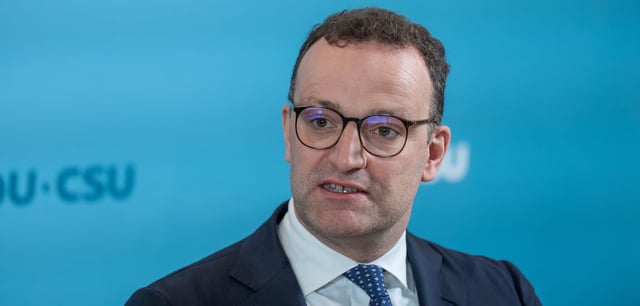 CDU/CSU-FraktionsvorsitzenderJens Spahn