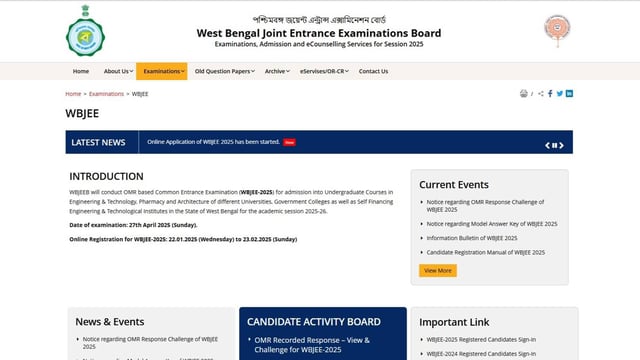 WBJEE 2025 Response Sheets Released at wbjeeb.nic.in, Here's How to Raise Objection   | Image: File Photo