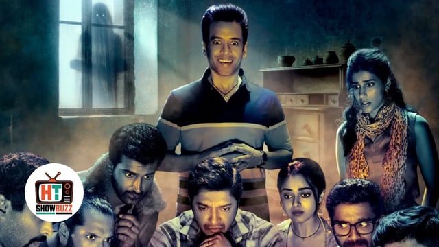Tusshar Kapoor on a poster of his new film, Kapkapiii.