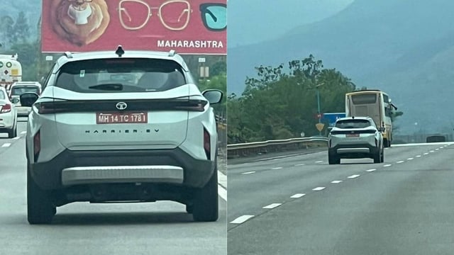 Upcoming Tata Harrier EV spied ahead of its launch in India | Image: X ( Formerly Twitter)