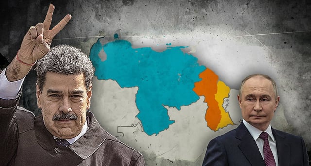 Nicolás Maduro (l.) orientiert sich an Wladimir Putin