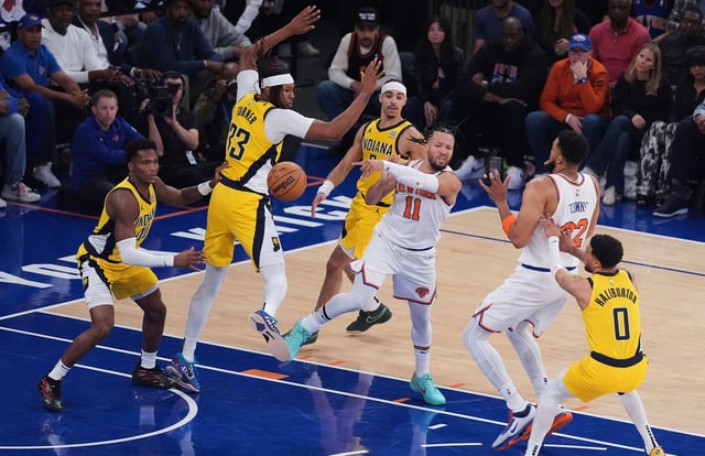 Jalen Brunson's 36 points were not enough to stop the New York Knicks from going down 2-0 in the series.