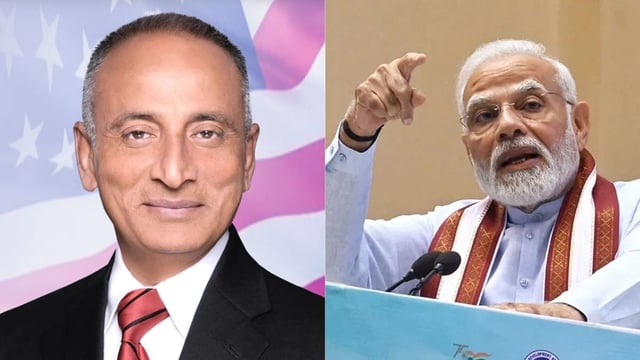 Baloch American Congress President Tara Chand Baloch (L), has written to PM Modi, making an impassioned appeal for meaningful support to the cause of an ‘occupied and subjugated nation.’ | Photos: Baloch American Congress website, ANI