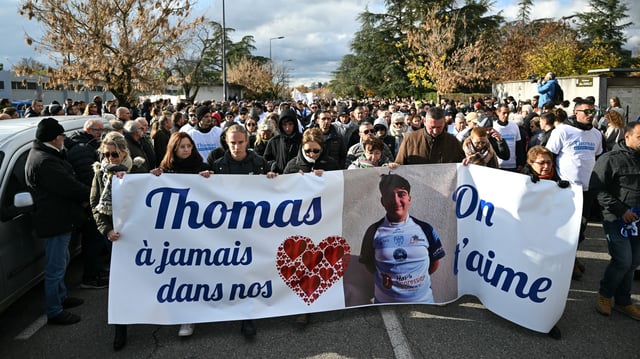 Plusieurs manifestations ont été organisées après la mort du jeune Thomas, 16 ans, en novembre 2023.
