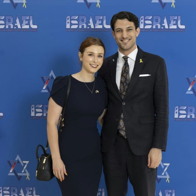 Der Deutsch-Israeli Yaron Lischinsky (r) und Sarah Milgrim wurden vor dem Capital Jewish Museum in Washington erschossen.