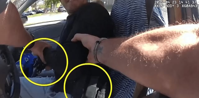Newly released body cam video shows Fairfax police shooting.