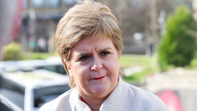 Nicola Sturgeon said it was for politicians to “decide what the law should be or has to be”