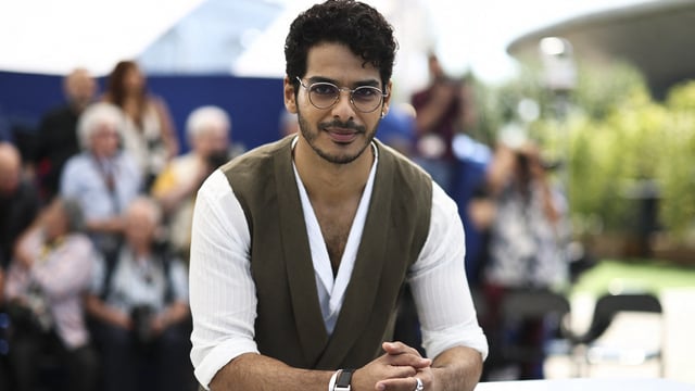 Ishaan Khatter at the photocall for Homebound at the 78th Cannes Film Festival. REUTERS/Stephane Mahe