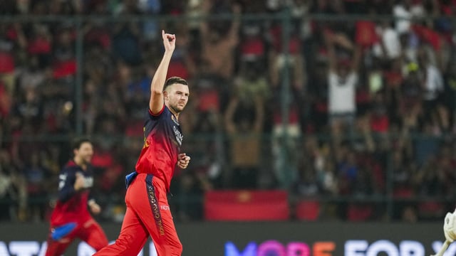 IPL 2025: Josh Hazlewood links up with the RCB squad in Lucknow 