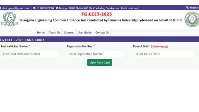 TS ECET result 2025 announced at ecet.tgche.ac.in
