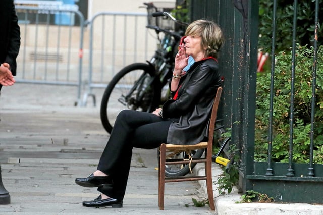Michèle Marchand (Mimi) à Paris, en septembre 2021.
