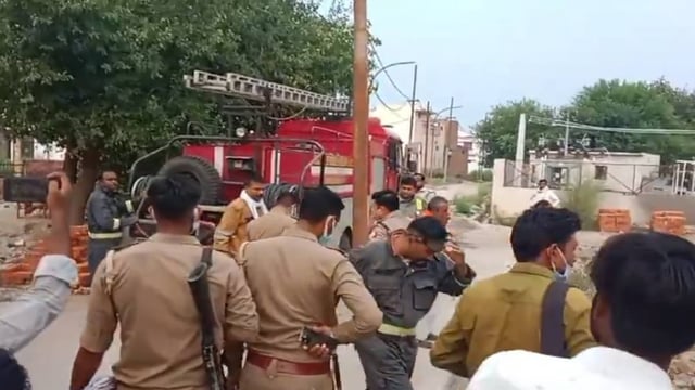 Gas leak at Shahjahanpur hospital | Image: X