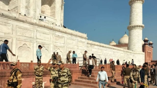 Taj Mahal RDX threat | Image: file