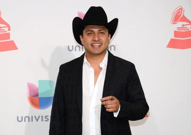 Julion Alvarez at the 16th annual Latin Grammy Awards at the MGM Grand Garden Arena in 2015. (Photo by Al Powers/Invision/AP)