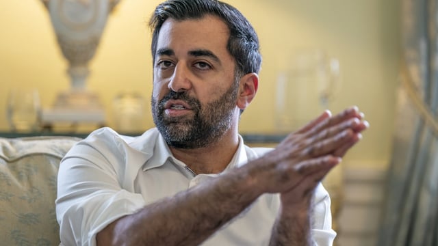 Humza Yousaf said he felt compelled to stand up for members of other minority groups