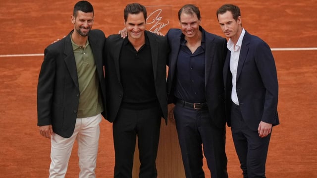 Rafael Nadal Novak Djokovic Roger Federer Andy Murray | Image: AP