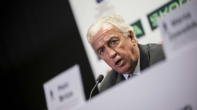 IIHF-Präsident Luc Tardif