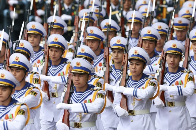 Hanoi is the first stop on Emmanuel Macron's six-day regional tour, which will also take in Indonesia and Singapore