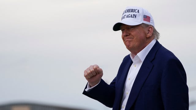 Showing an upbeat attitude, Donald Trump said he thinks we could have some good news on the Iran front.
