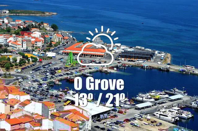 El tiempo en O Grove: previsión meteorológica para hoy, lunes 26 de mayo