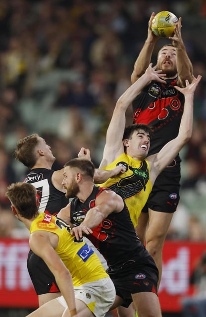 Ben McKay won’t play for the Bombers this Thursday. Michael Klein