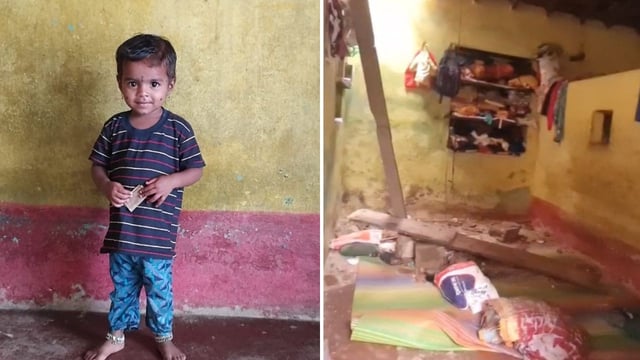 Three-year-old girl dies after wall collapses during heavy rain in Karnataka