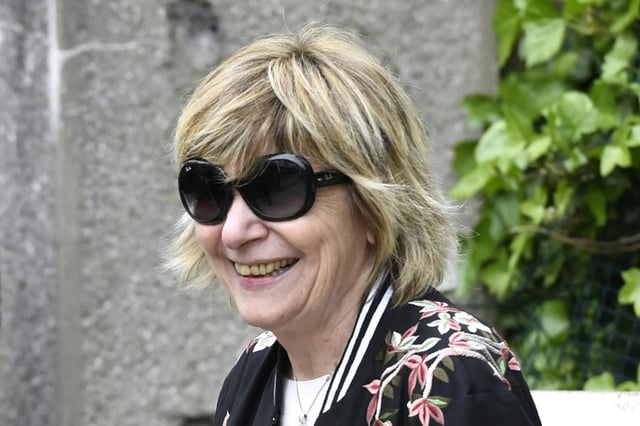Mimi Marchand le 22 avril 2017, au Touquet dans le Pas-de-Calais