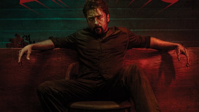Retro OTT release: Suriya in a still from the film's poster.