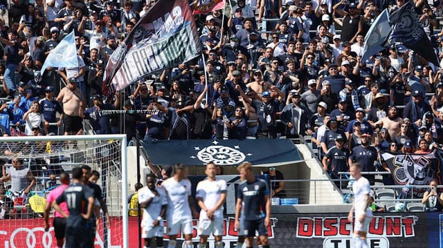 San Diego FC and LA Galaxy supporters got into a skirmish following Saturday's MLS contest.