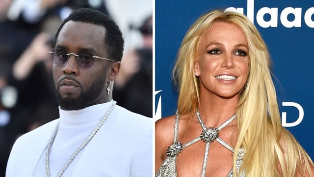 When Diddy met Britney Spears: Pair seen partying in resurfaced 2007 photos (Photo by ANGELA WEISS / AFP, photo by Chris Pizzello/Invision/AP, File)