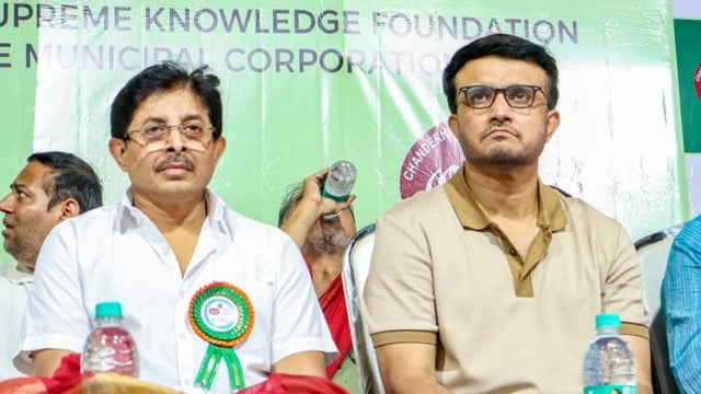 Sourav Ganguly's brother Snehasish and his wife Arpita narrowly escaped a tragedy