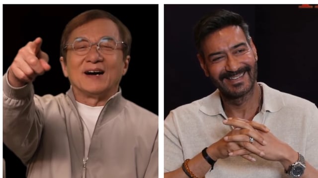 Jackie Chan and Ajay Devgn engage in a fun conversation ahead of Karate Kid: Legends release on May 30