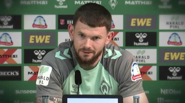 Werder Spieler Oliver Burke im Interview.