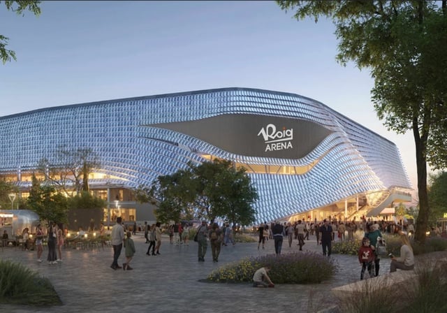 Imagen del proyecto del recinto Roig Arena de Valencia