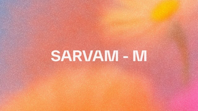 Indian AI startup launches Sarvam-M model: What is it, why is everyone talking about it