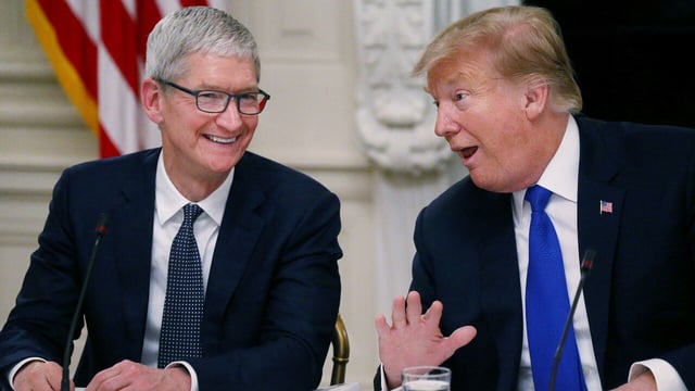 Donald Trump invited Apple CEO Tim Cook for Middle East tour, Cook declined