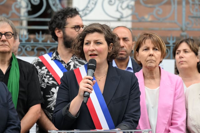 Jeanne Barseghian, maire de Strasbourg.