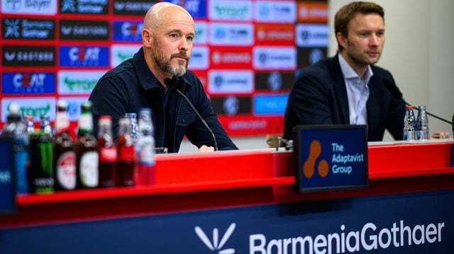 Rolfes (r.) und ten Hag arbeiten künftig zusammen