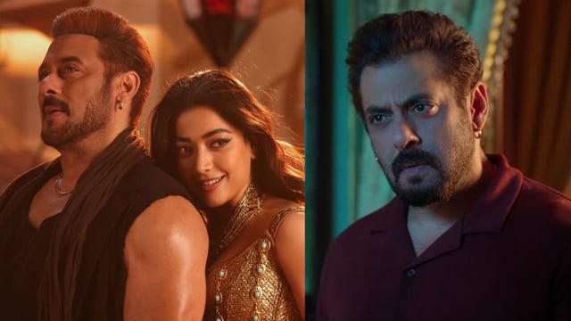 Salman Khan and Rashmika Mandanna in Sikandar
