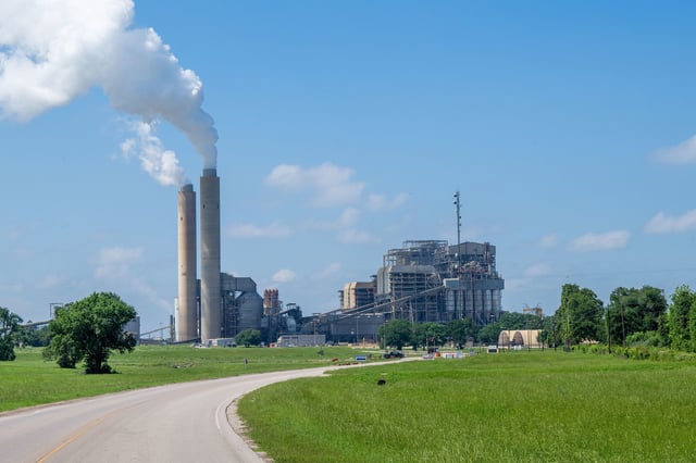 ROBERTSON COUNTY, TEXAS - APRIL 29: Emissions fume at the coal-fueled Oak Grove Power Plant on April 29, 2024 in Robertson County, Texas. In conjunction with the Biden-Harris Administration's attempt to curve climate change, the EPA (Environmental Protection Agency) has finalized four new rules which seek to reduce carbon emissions and mercury pollution amongst businesses and communities. Environmental regulators favor the decision, believing that the rules provide clear instruction and time allotment for power companies to begin finding solutions in providing reliable power while reducing harmful emissions. Industry groups have pushed back, stating that the change is coming at a time when more gas-fueled power is paramount.  (Photo by Brandon Bell/Getty Images)